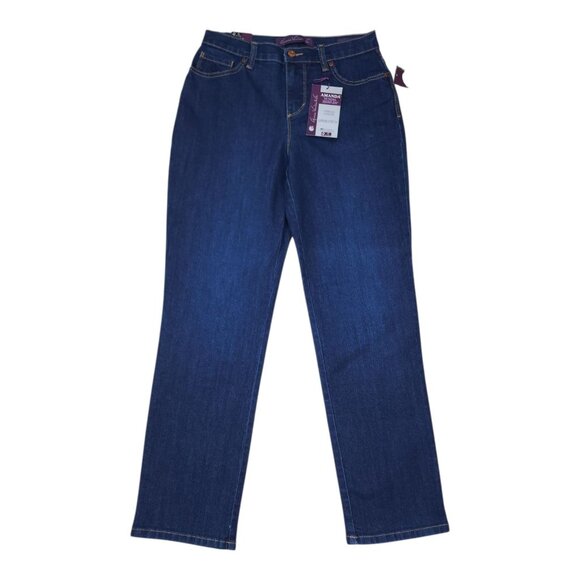 Gloria Vanderbilt Amanda Supreme Stretch Tapered Leg Jeans 4 Short Classic Rise - Picture 9 of 10